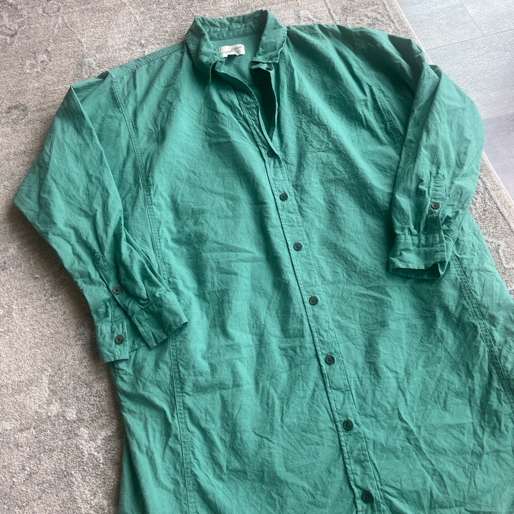 Women’s Green button up dress